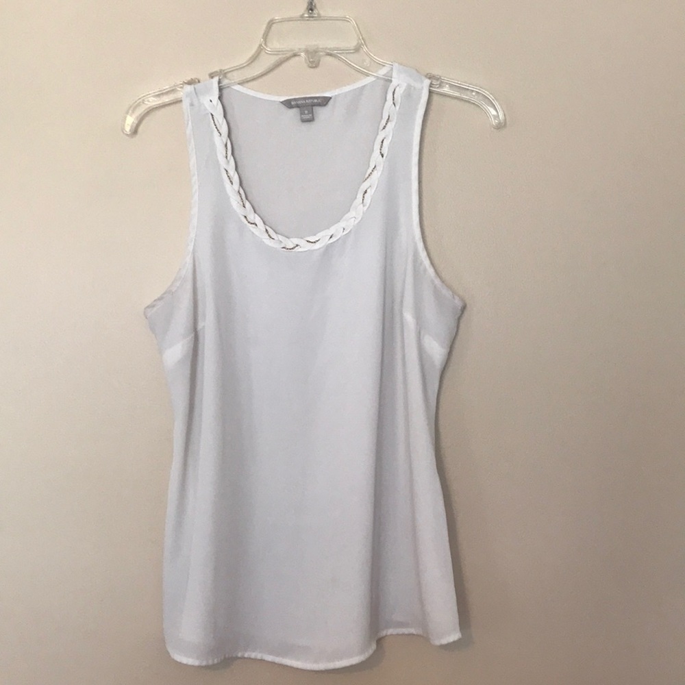 BR Sheer sleeveless top
